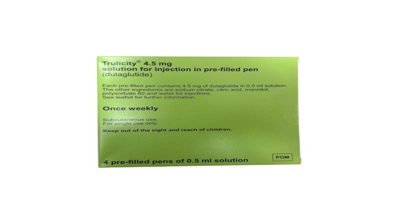 Buy Trulicity 4.5 Mg Solution For Injection Pfp 4 X 0.5ml, Trulicity 4. 