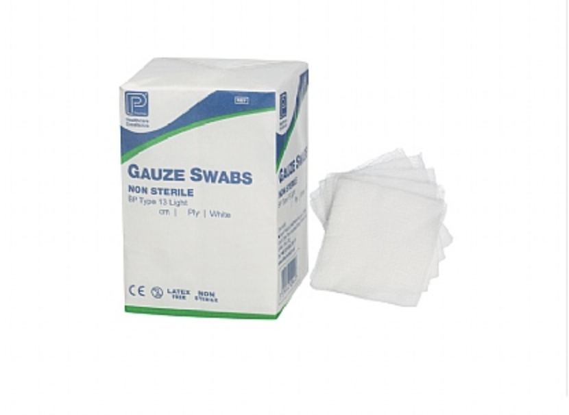 Find Non-woven swabs (10 x 10 cm) x 100 pack | Faces Consent